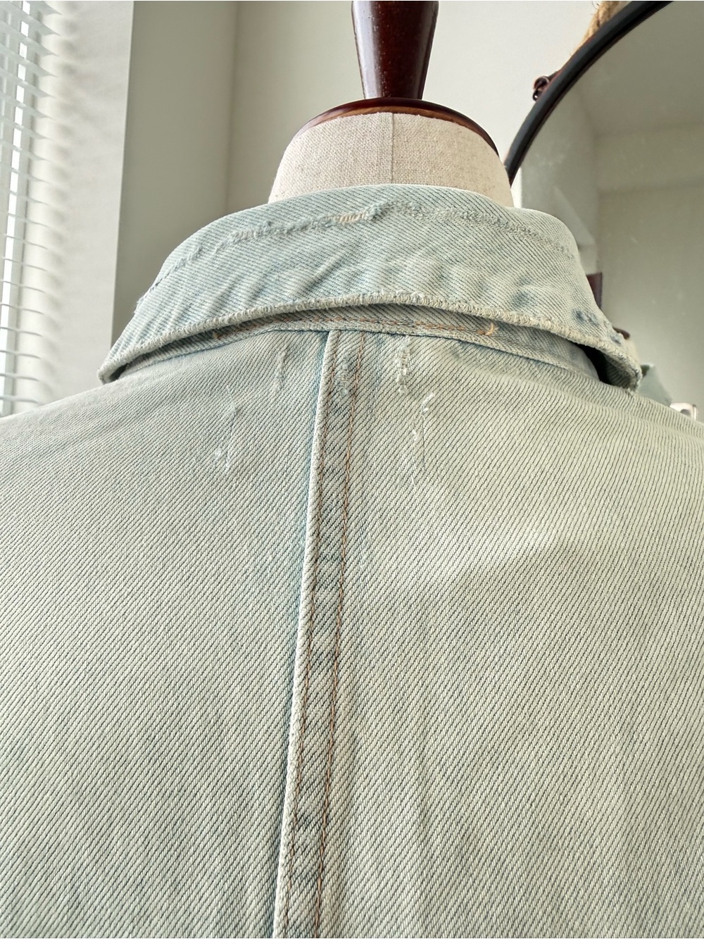 Zara Light Blue Denim Jacket - Picture 10 of 12